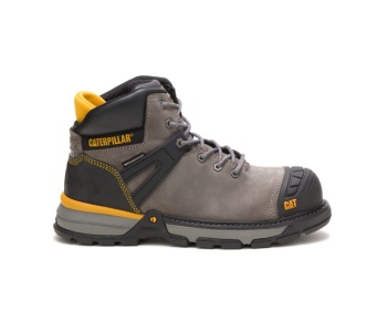 Caterpillar Kängor Rea - Excavator Superlite Waterproof Nano Toe Arbetsskor Herr Grå EIR-309457